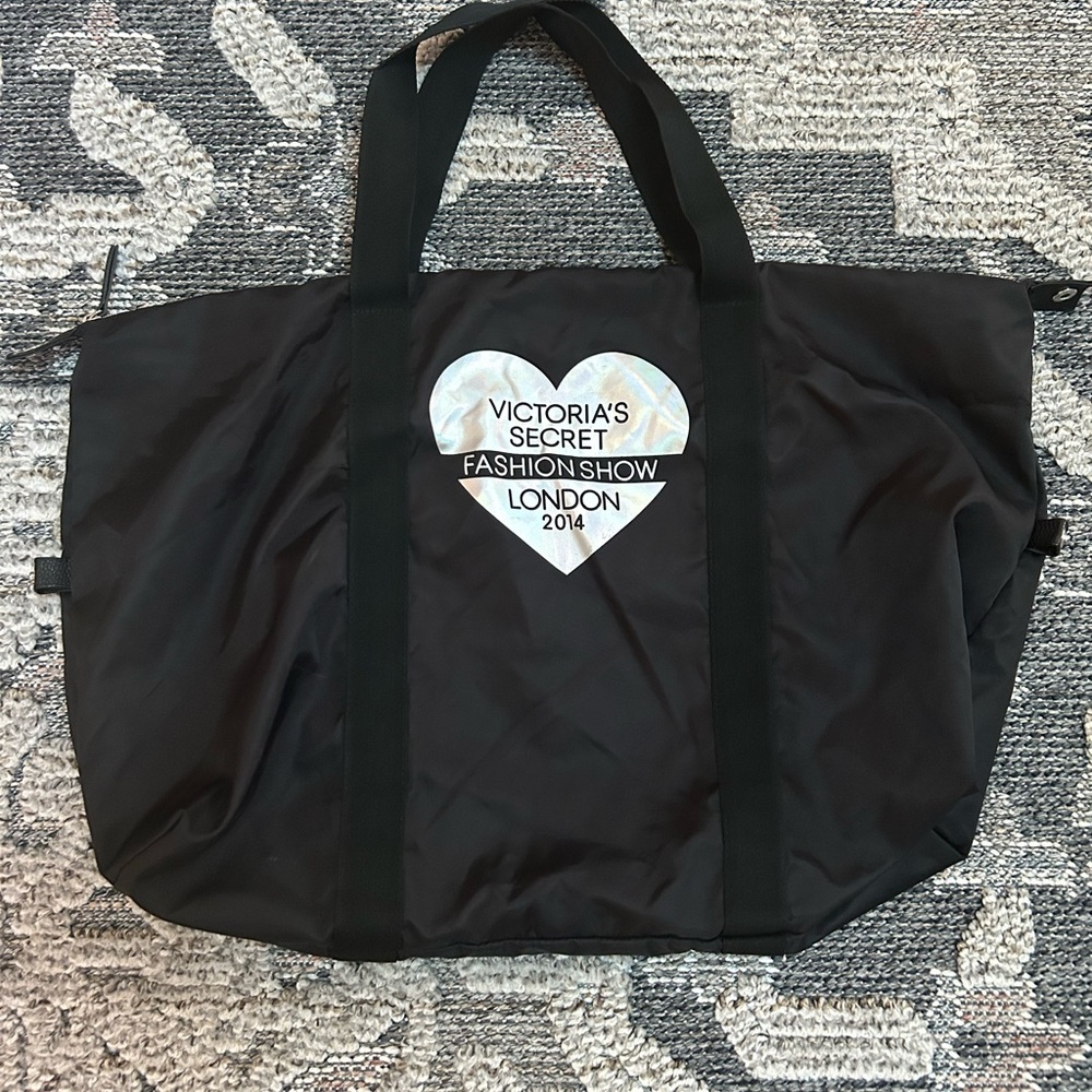 Victoria's Secret Black Travel Bag